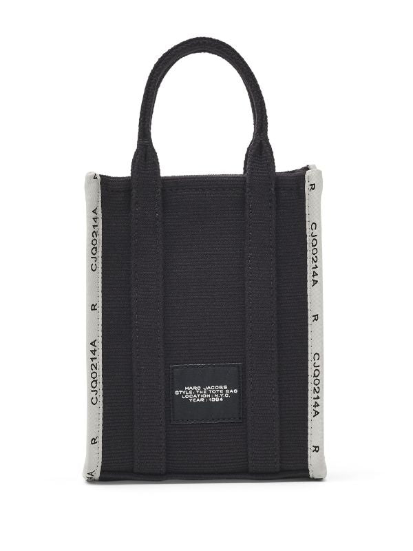 The Tote Bag Mini Jacquard Marc Jacobs - Black